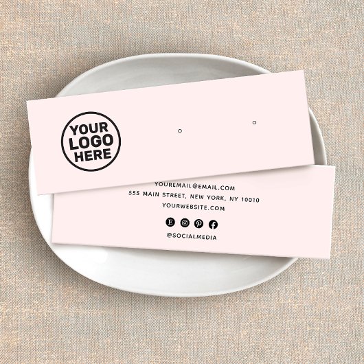 Porte-oreille à oreille couleur rose personnalisée