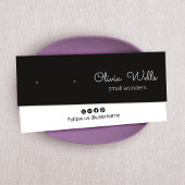 Porte-oreille à stylet noir