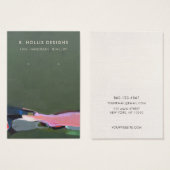 Porte-oreille Abstrait artistique (Devant & derrière)