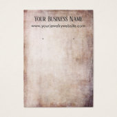 Porte-oreille Brown et pêche Cartes d'affichage (Devant)