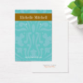 Porte-oreille - Carte de visite Bleu Brown (Bureau)