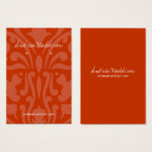 Porte-oreille - Carte de visite |dmsk2ru (Devant & derrière)