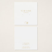 Porte-oreille coeur en or simple (Devant & derrière)