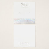 Porte-oreille coiffure nautique coquille coquille (Devant & derrière)