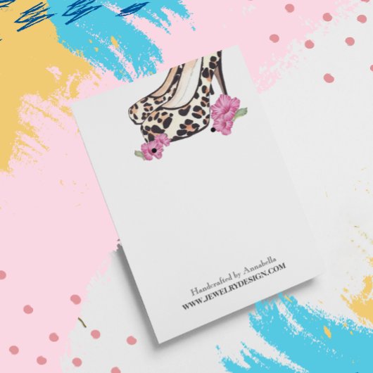 Porte-oreille de Stiletto Hibiscus