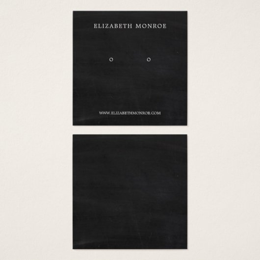 Porte-oreille, Écran de bijoux (Devant & derrière)