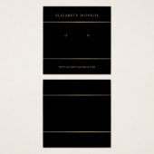 Porte-oreille, Écran de bijoux (Devant & derrière)