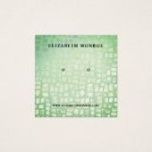 Porte-oreille en mosaïque, Écran de bijoux (Devant)