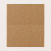 Porte-oreille Kraft Effect, Carte d'affichage pour (Intérieur déplié)