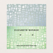 Porte-oreille Mosaïque, Carte d'affichage pour bij (Extérieur déplié)