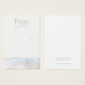 Porte-oreille Nautique Coquillage (Devant & derrière)