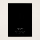 Porte-oreille noir cool Gold Branch (Dos)