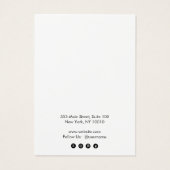 Porte-oreille Pastel Bordure Bleue (Dos)