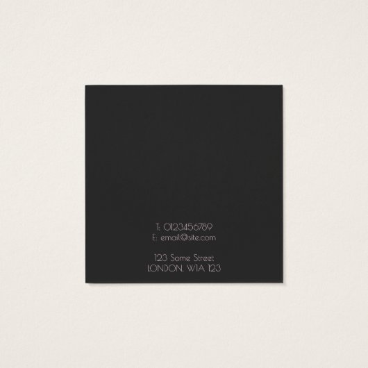 Porte-oreille rayée, effet Agate (Dos)