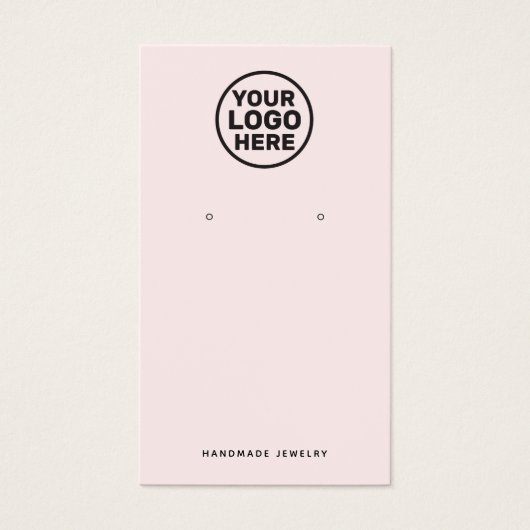 Porte-oreille rose Ajouter un support d'affichage  (Devant)