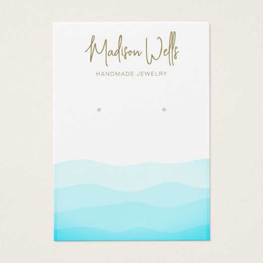 Porte-oreille Tropical Ocean Waves (Devant)