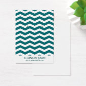 Porte-oreille Turquoise simple Chevron (Bureau)