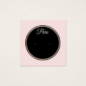 Porte-oreille Vintage rose (Devant)