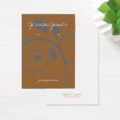 Porte-oreilles - Carte de visite Brown (Bureau)