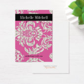 Porte-oreilles - Carte de visite rose (Bureau)