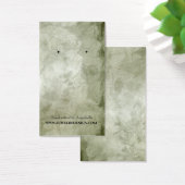 Porte-oreilles Dentelle feuillue vert olive (Bureau)