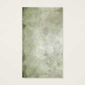 Porte-oreilles Dentelle feuillue vert olive (Dos)