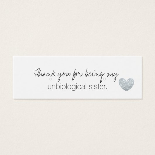 Porte-oreilles/Merci - UnBiologicalSisterFab S (Devant)