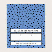 Porte-oreilles pointillé, Carte d'affichage pour b (Extérieur déplié)