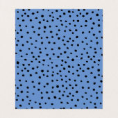 Porte-oreilles pointillé, Carte d'affichage pour b (Intérieur déplié)