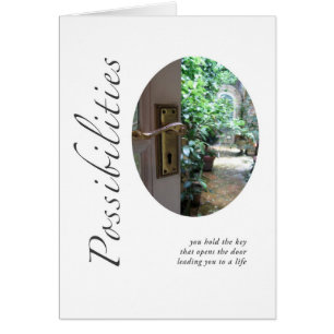 Porte ouverte de possibilités