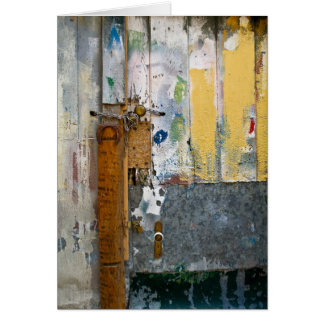 Porte portugaise - un lavage de couleurs