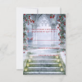 Porte-princesse blanche RSVP enchantée (Dos)