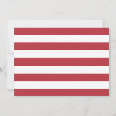 Porte rouge | Faire-part de déménagement photo vac (Dos)