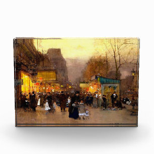 Porte Saint Martin, Kerstmis, Parijs, Fotoblokken