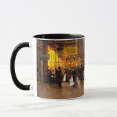 Porte Saint Martin met Kerstmis in Parijs Mok (Links)