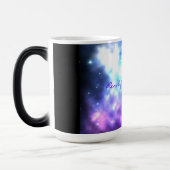 Portée pour les étoiles ! Tasse de café de galaxie (Gauche)