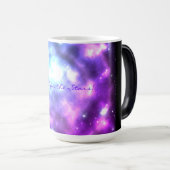 Portée pour les étoiles ! Tasse de café de galaxie (Devant droit)