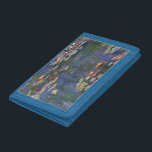 Portefeuille À 3 Volets Claude Monet Impressionniste L'Eau Lillies Peintur<br><div class="desc">Peinture de paysage impressionniste par Claude Monet - Chefs-d'oeuvre classiques - Claude Monet Impressionniste série - Claude Monet Impressionniste Lillies d'eau peinture</div>