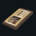 Portefeuille À 3 Volets Gold 90th Birthday World's Best Custom Photo Frame<br><div class="desc">Célébrez l'anniversaire marquant de votre aîné préféré avec ce cadeau classe qui leur rappelle à quel point ils sont fabuleux. Des lignes et des tons clairs de brun, d'or et de crème composent ce cadre simple mais élégant qui peut être customisé avec votre photo, nom, initiales ou autre texte favori....</div>