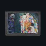 Portefeuille À 3 Volets Gustav Klimt - Mort et vie<br><div class="desc">Décès et vie - Gustav Klimt,  Huile sur toile,  1910-1915</div>