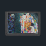 Portefeuille À 3 Volets Gustav Klimt - Mort et vie<br><div class="desc">Décès et vie - Gustav Klimt,  Huile sur toile,  1910-1915</div>