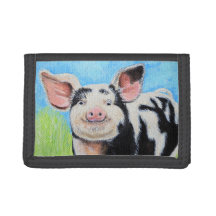 Joyeuse peinture de petit cochon