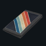 Portefeuille À 3 Volets Les années 70 rétro<br><div class="desc">Porte-les années 70 couleur rétro</div>