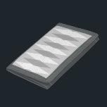 Portefeuille À 3 Volets Mid Century Moderne Gris Jacquard Porte-monnaie en<br><div class="desc">Ce Mid Century Modern Grey Jacquard TriFold Nylon Wallet dispose d'un arrière - plan gris colombe et d'un motif de mod, translucide, gris foncé diamants recouvrant de plus gros diamants vintages blancs avec des taches d'âge spatial de couleur grise. Ce Jacquard minimaliste d'inspiration et déconstruit est un retour simpliste de...</div>