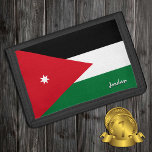 Portefeuille À 3 Volets Mode drapeau jordanien, Jordanie patriotes / sport<br><div class="desc">WALLETS : Jordan & Jordanian Drapeau mode - amour mon pays,  cadeaux de voyage,  anniversaire grand-père,  patriotes nationaux / fans de sport</div>