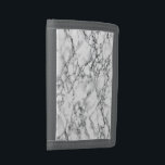 Portefeuille À 3 Volets Pierre Marbre blanc branchée<br><div class="desc">Pierre Marbre blanc branchée</div>