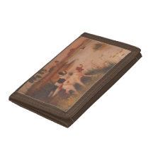 Porte-monnaie TriFold Vintage Bird Dogs
