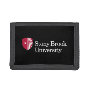Portefeuille À 3 Volets Université Stony Brook   Mot-symbole