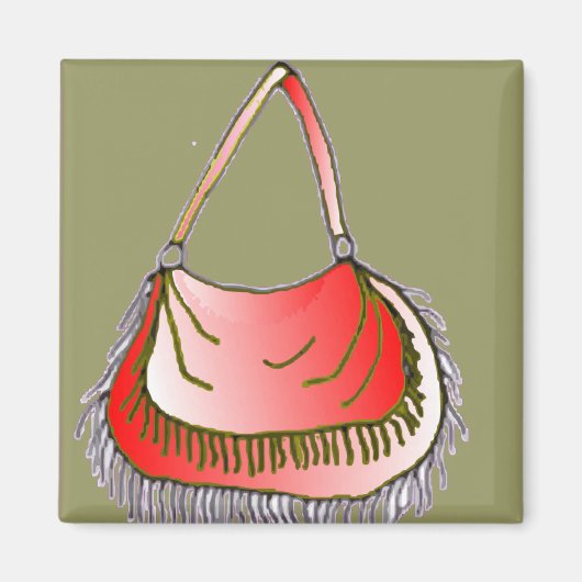 Portemonnee met Fringe Magneet (Voorkant)