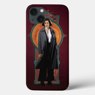 PORTENTINA GOLDSTEIN™ Art Deco Panel iPhone 13 Hoesje